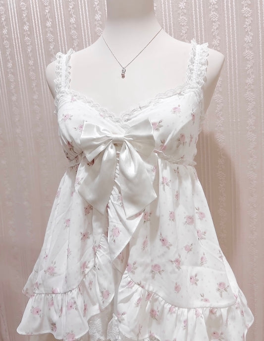rosette babydoll cami