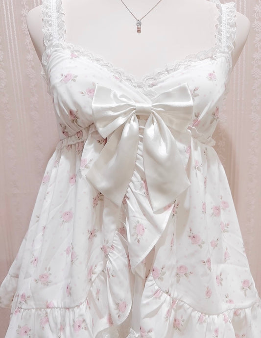 rosette babydoll cami