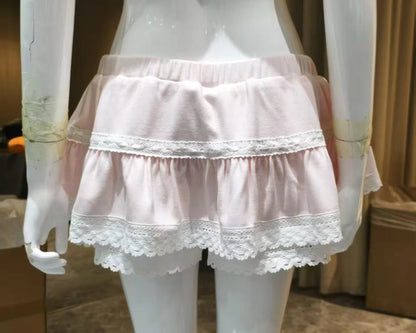 sweetheart miniskirt